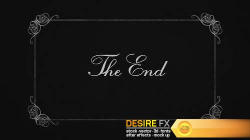 MotionArray - The End Old Silent Film Motion Graphics 55186