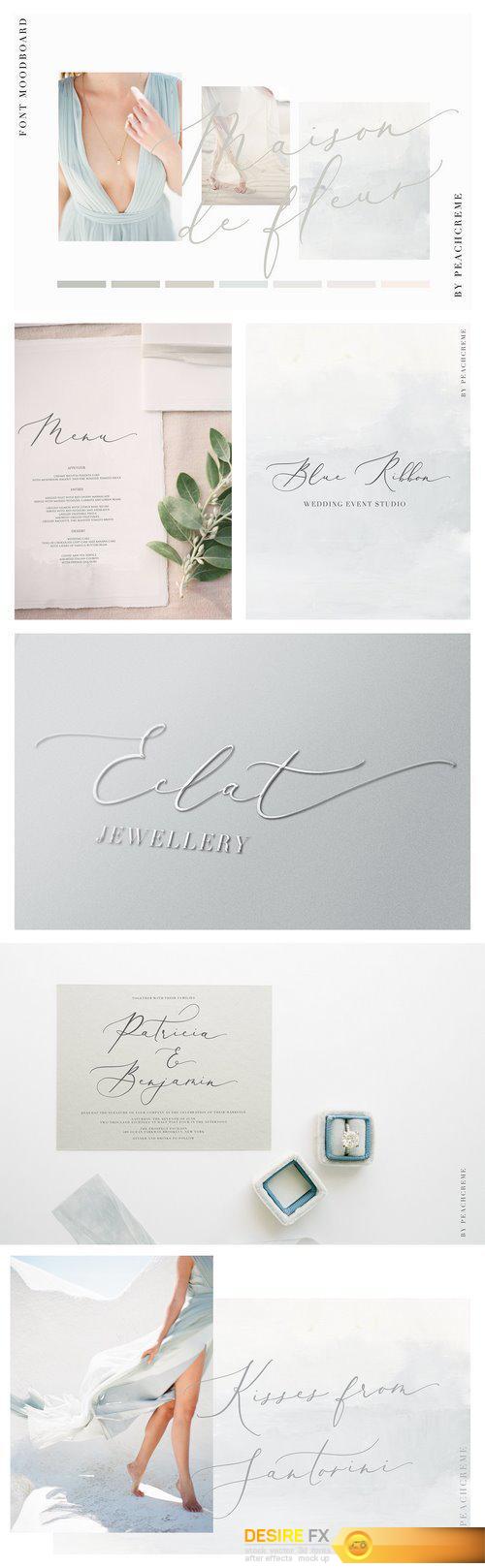 CM - Maison de fleur_Luxury Script Font 2092082