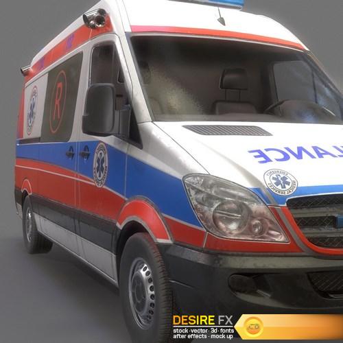 Ambulance 3D Model (7)
