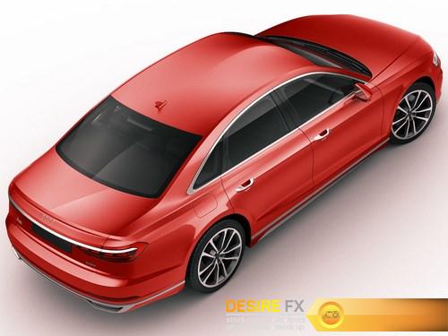 Audi A8 2017 3D Model (10)