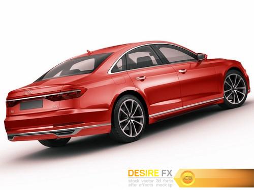 Audi A8 2017 3D Model (12)