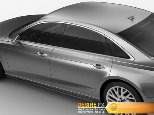 Audi A8 2017 3D Model (18)