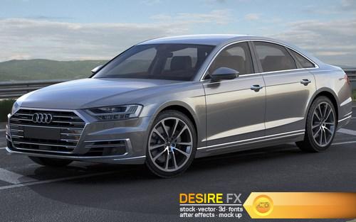 Audi A8 2017 3D Model (19)