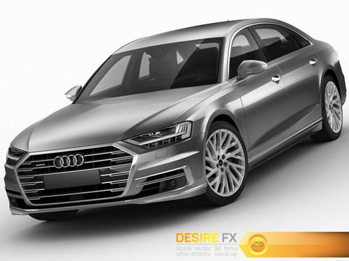 Audi A8 2017 3D Model (2)