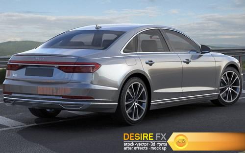 Audi A8 2017 3D Model (20)