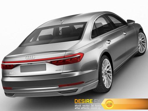 Audi A8 2017 3D Model (4)