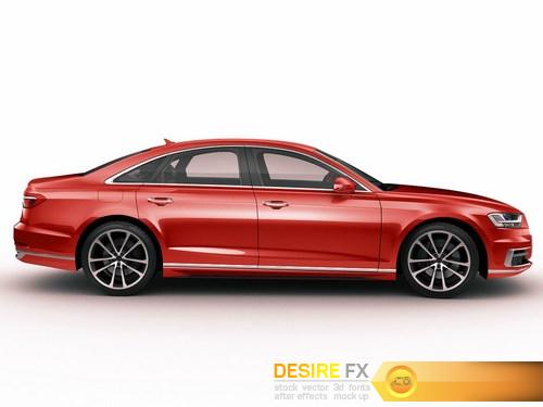 Audi A8 2017 3D Model (5)