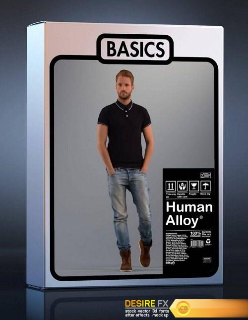 Human Alloy Basic Models 3d model