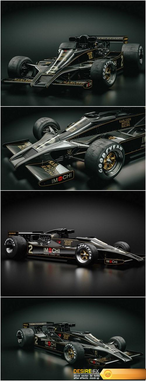 Lotus 78 Formula 3D Model
