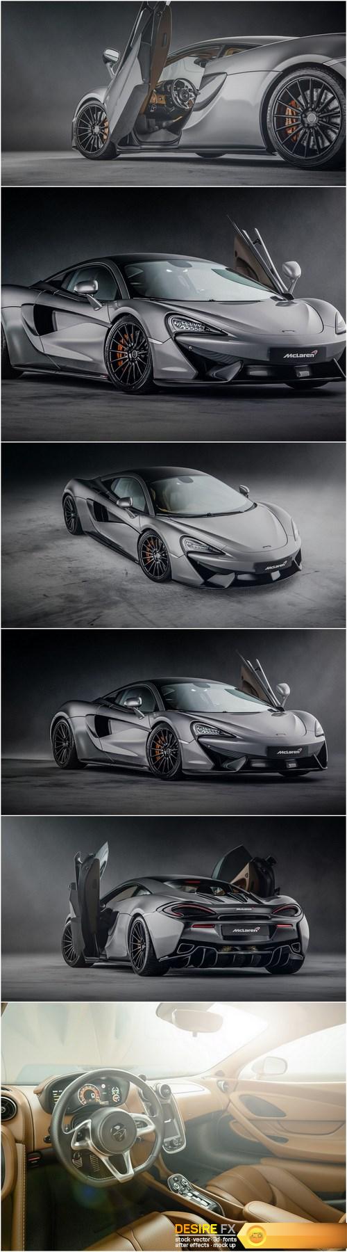 McLaren 570s 2015 3D Model