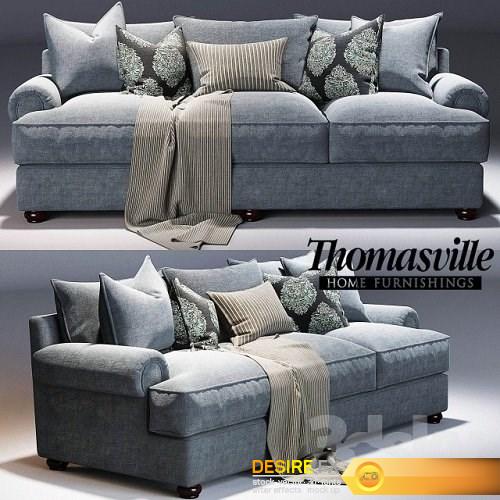 Thomasville Portofino sofa and Portofino Armchair 3d model