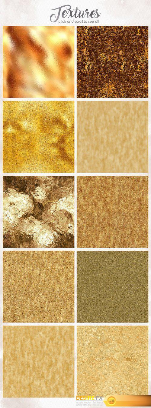 CM - Foil, Metallic and Marble Textures 2060805
