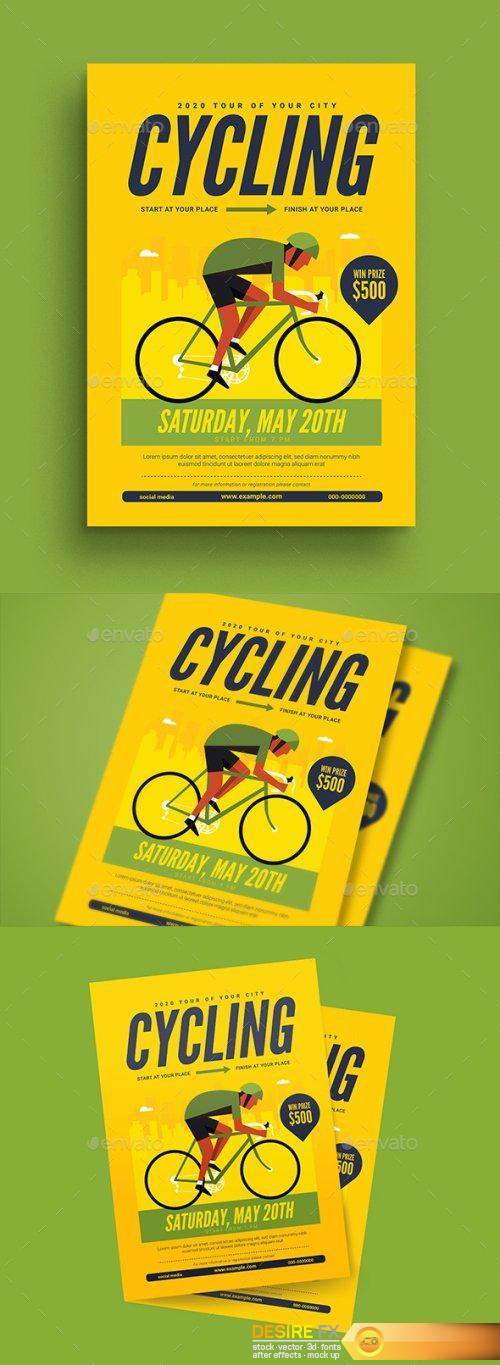 Graphicriver - Cycling Flyer 21706830