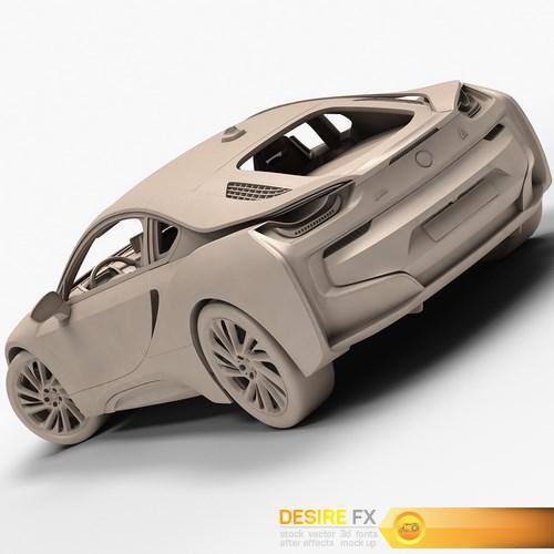 BMW i8 2015 3D Model (15)