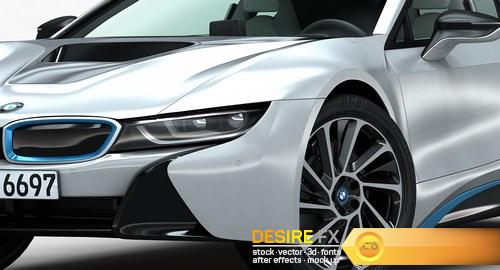 BMW i8 2015 3D Model (6)