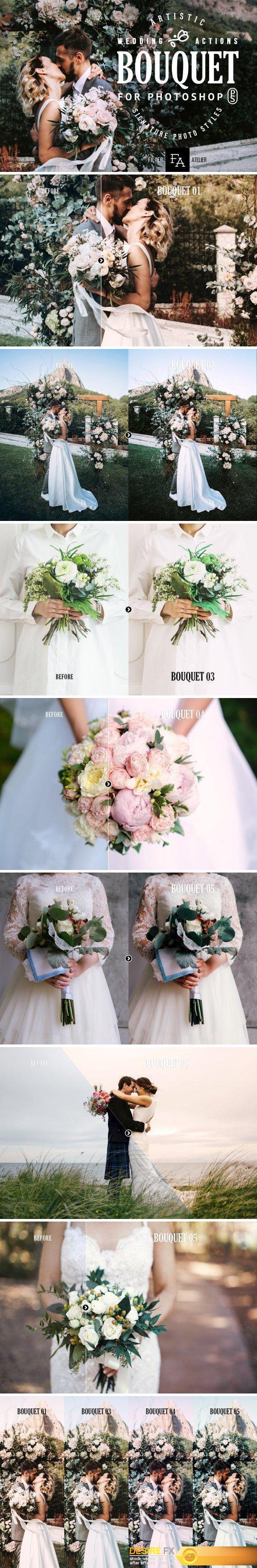 CM - Bouquet Wedding Photoshop Actions 2170025