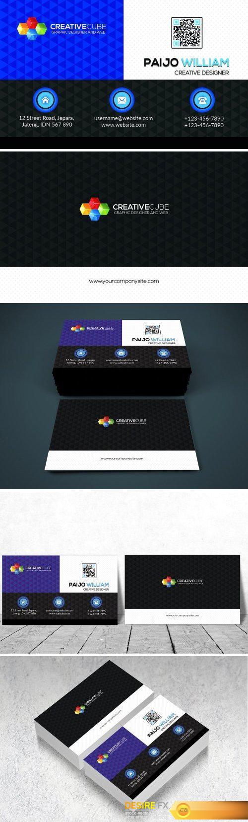 CM - Modern Simple Business Card 1516179
