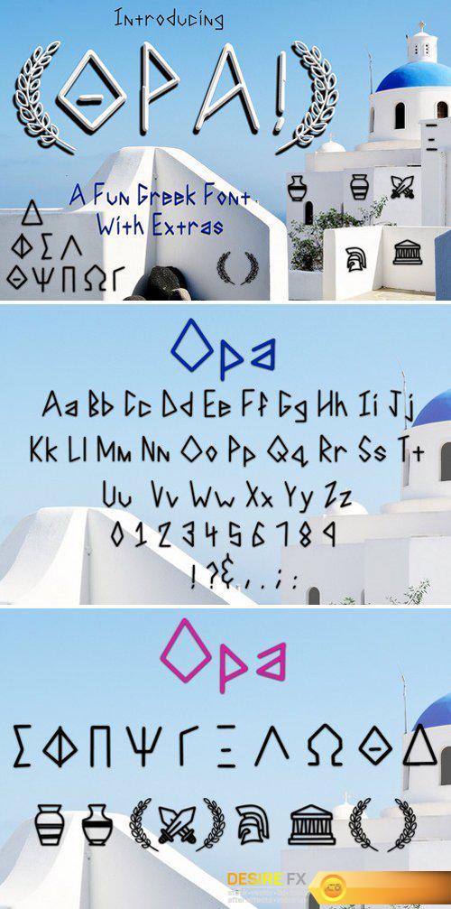 CM - Opa Sans Serif Font 2459133
