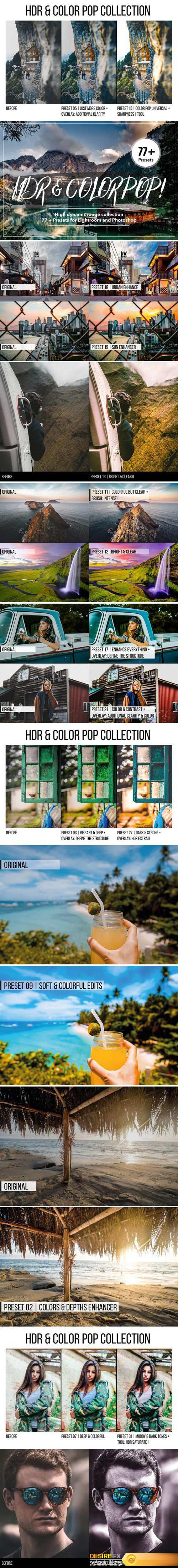 CM - HDR & Color Pop! Lightroom Presets 2429467