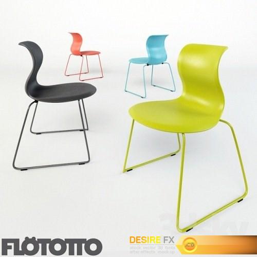 PRO CHAIR FLOETOTTO 3d Model