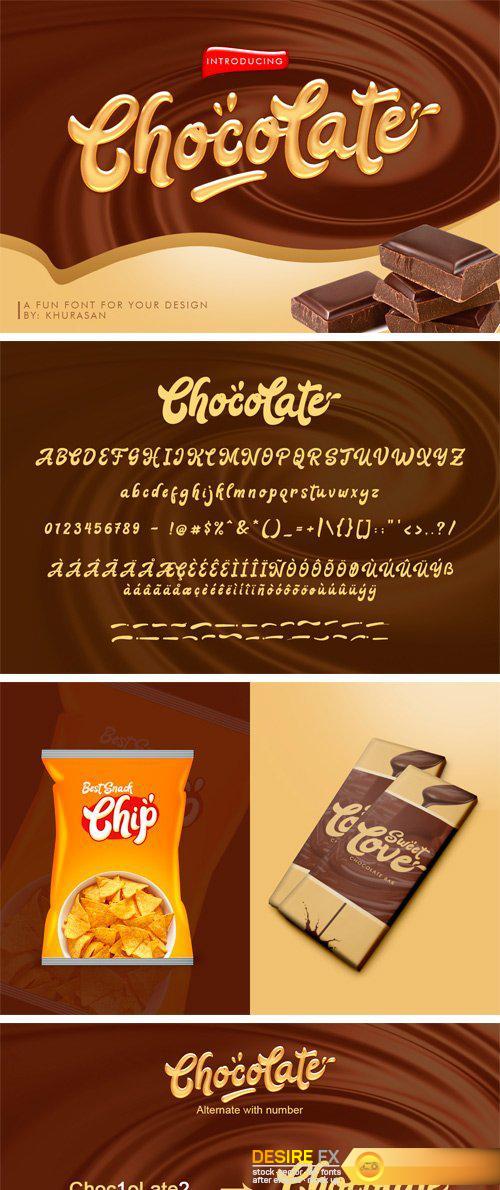 Fontbundles - ChocoLate Script 54524