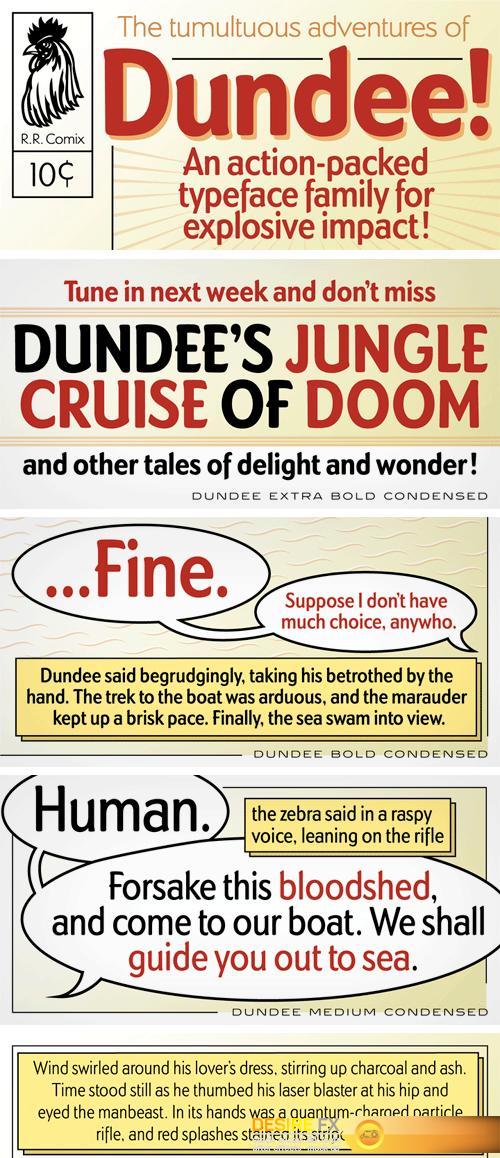Dundee Font Family