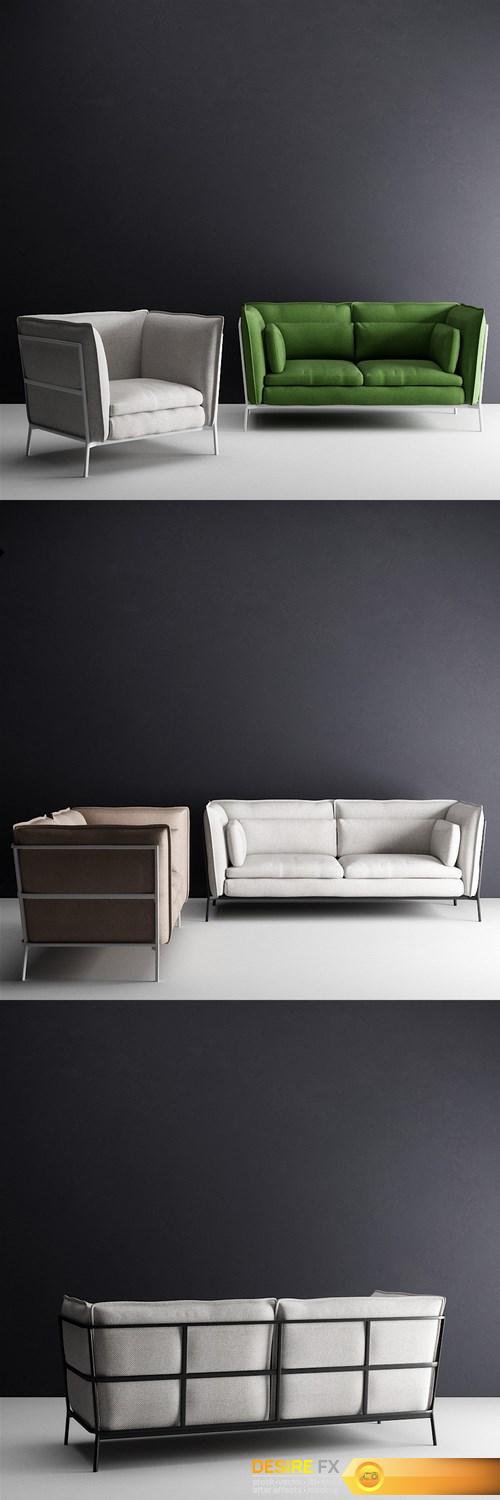 Cappellini - Basket Sofa And Armchair