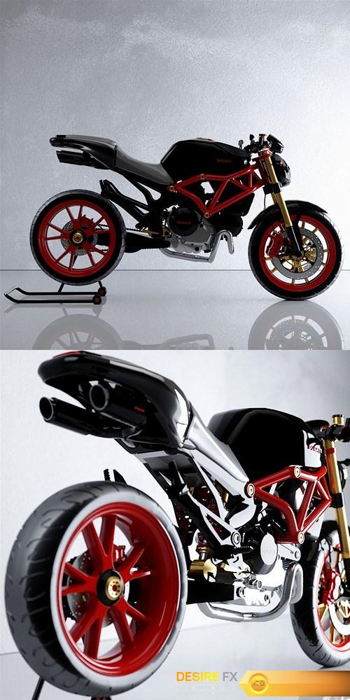 Ducati Monster 896 3d Model