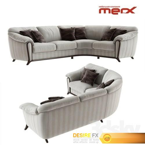 Merx Anastasia (Corner sofa) 3d Model