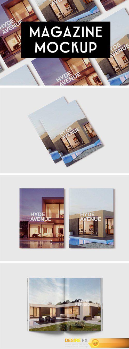 Creativefabrica - Magazine Mockup 405153