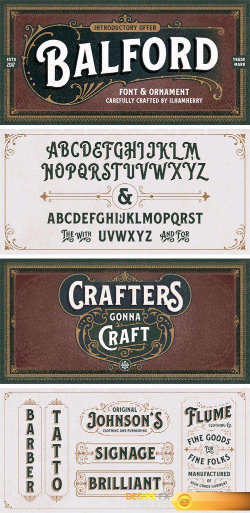 Balford Font Family