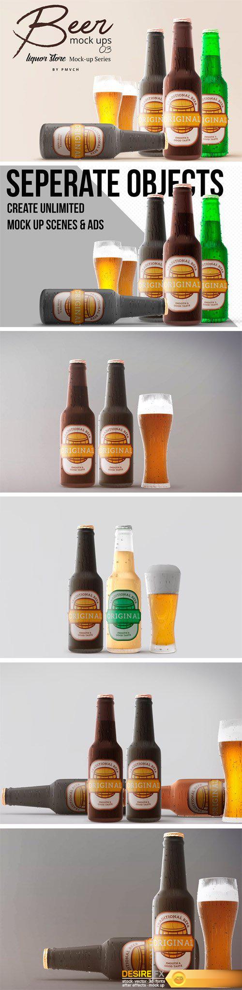 CM - Beer Mockups 03 - Cold Beer 2391551