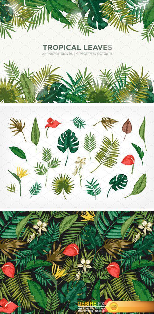 CM - Foliage of Exotic Jungle Plants 2442073