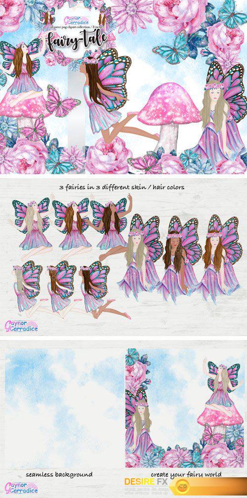 CM - Fairy-tale Clipart Collection 2337494