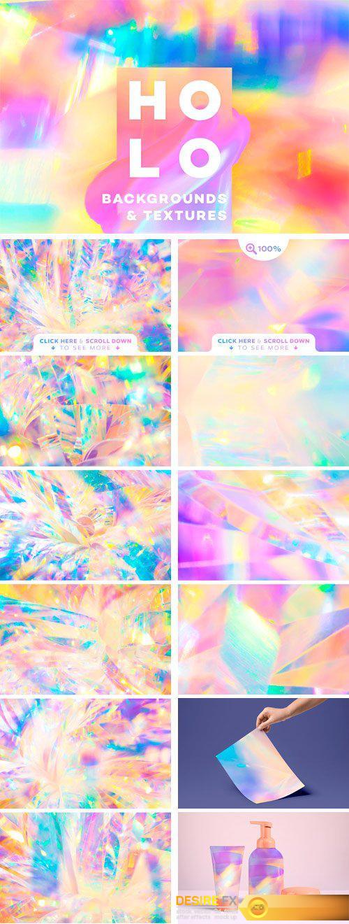 CM - Holographic Backgrounds & Textures 2422998