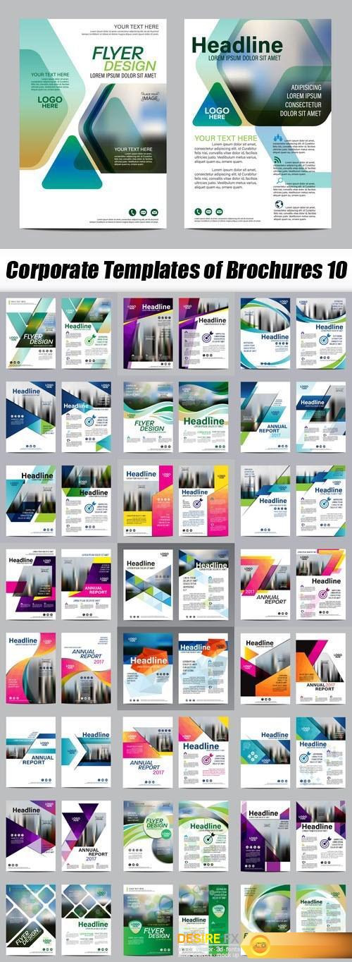 Corporate Templates of Brochures 10