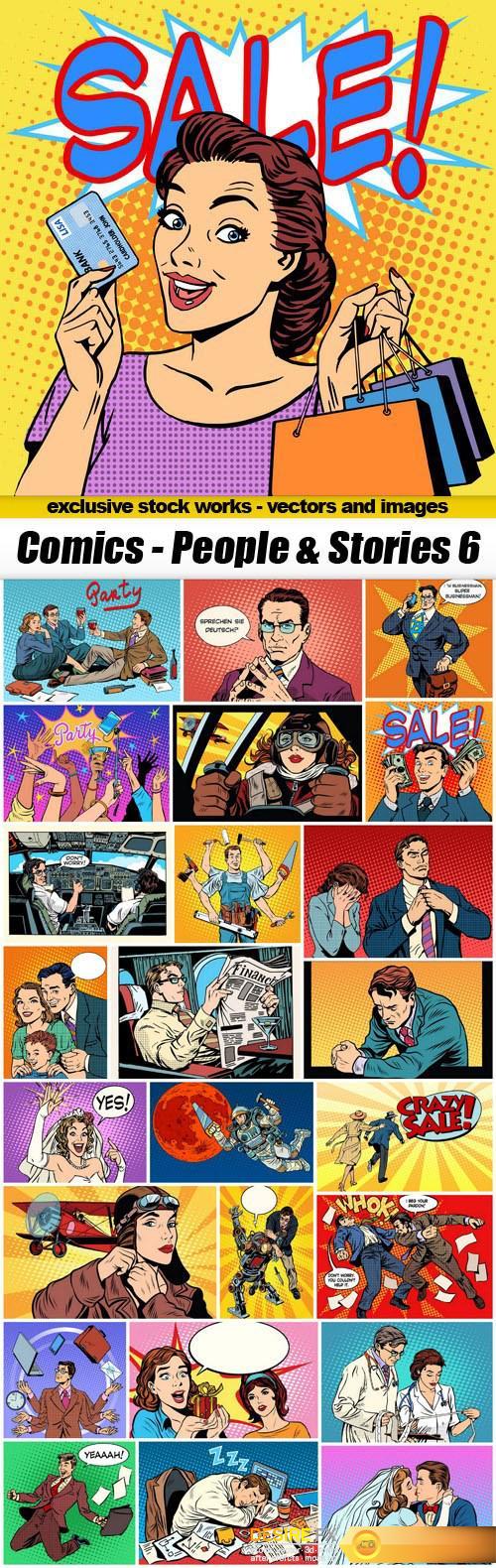 Comics - People & Stories 6 - 25xEPS