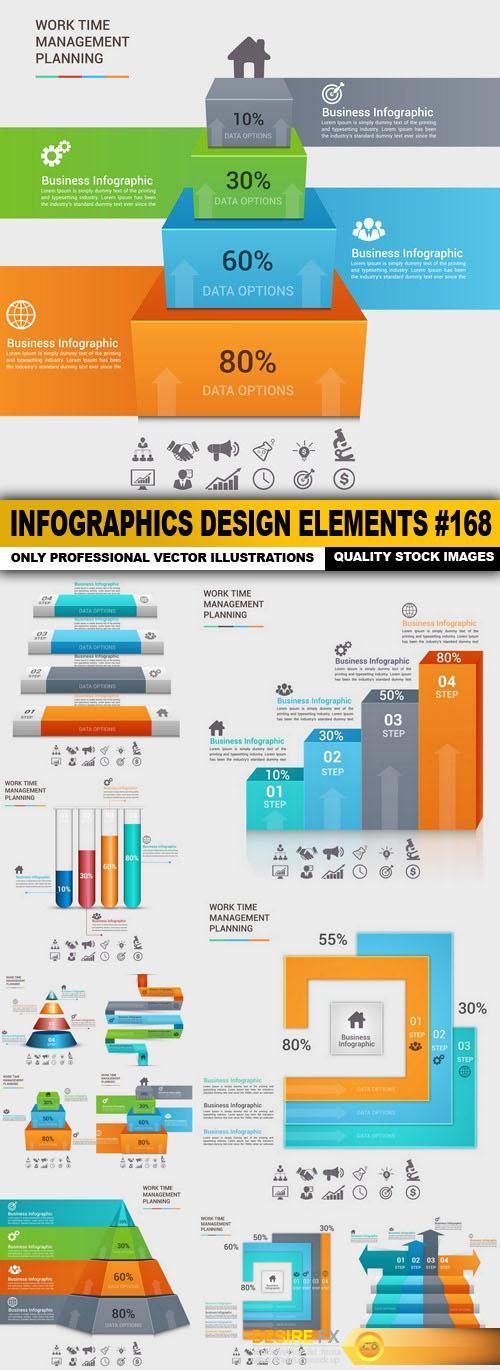 Infographics Design Elements #168 - 11 Vector