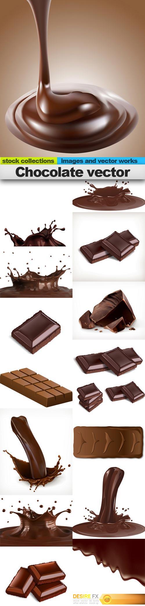 Chocolate vector, 15 x EPS