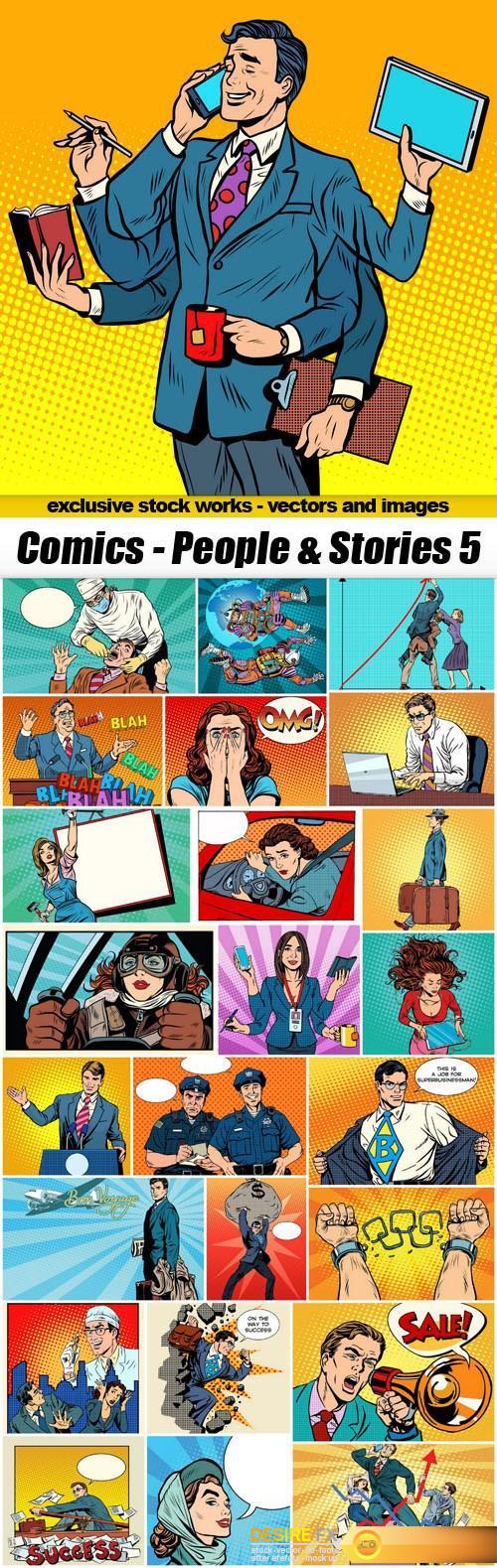 Comics - People & Stories 5 - 25xEPS