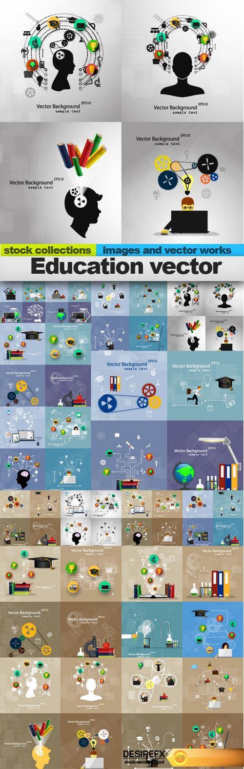Education vector, 15 x EPS