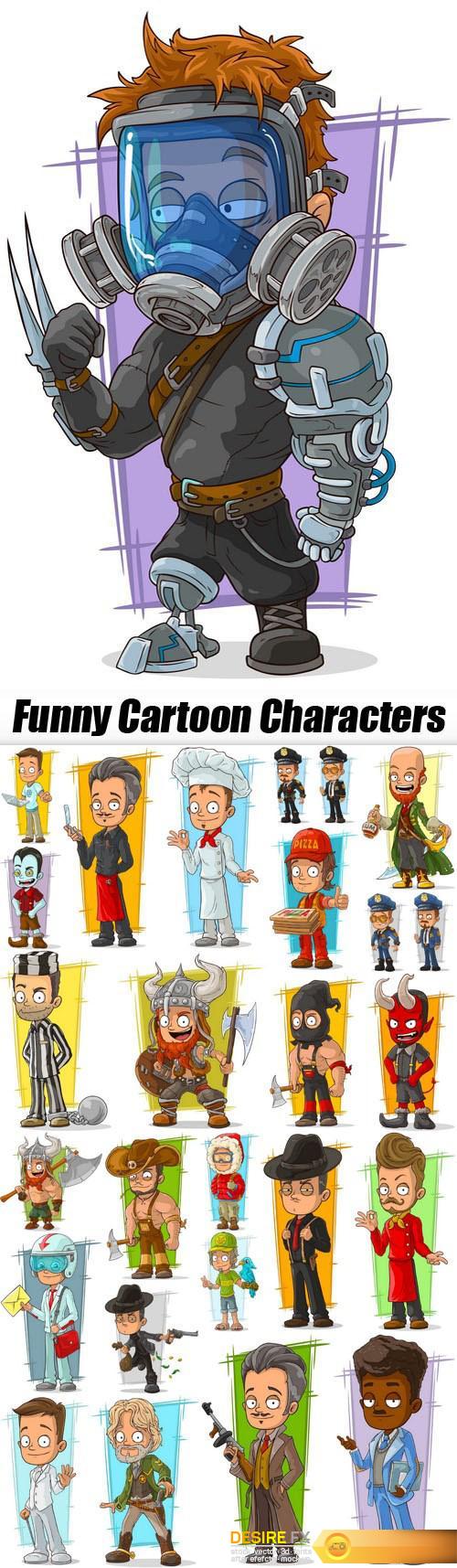 Funny Cartoon Characters 