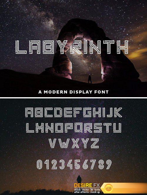 CM - Labyrinth Font 2103687