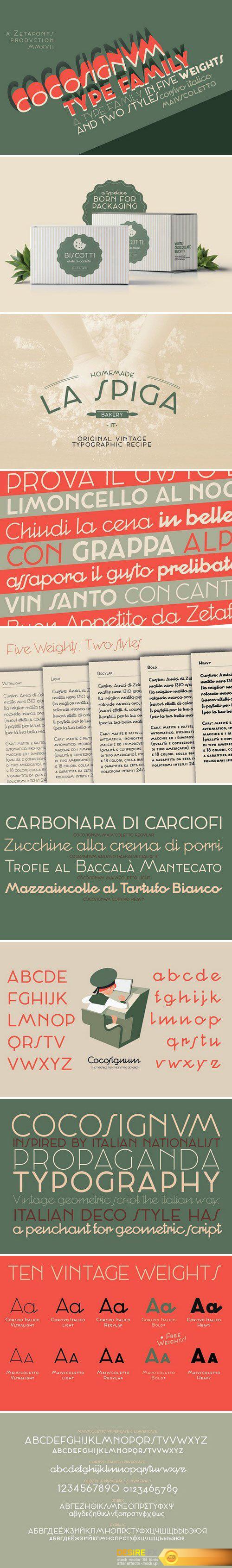 CM - Cocosignum Display Fonts 2103415