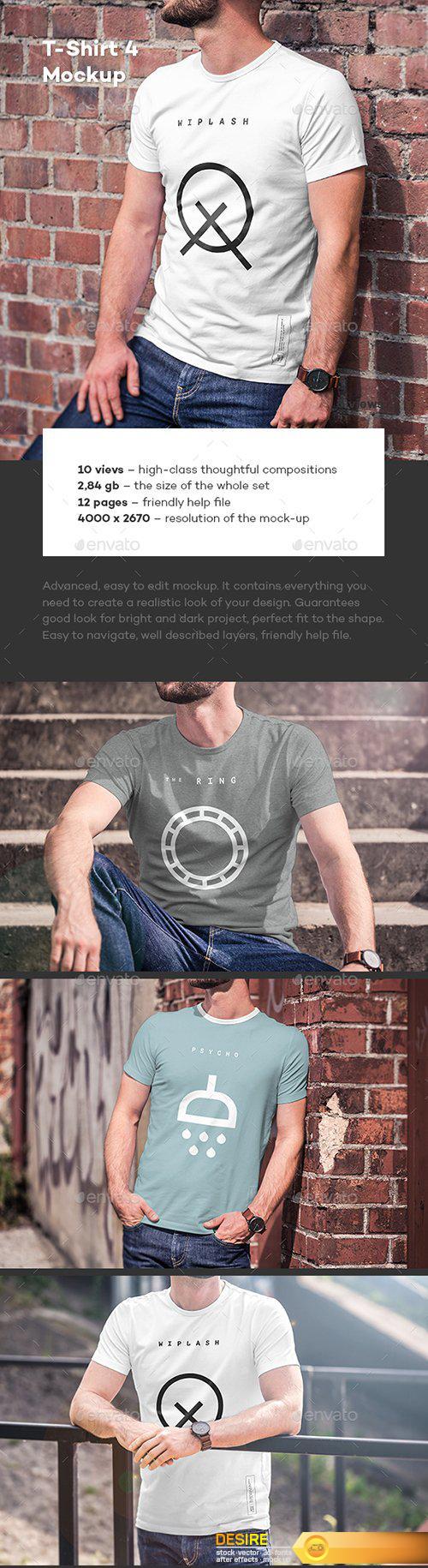 Graphicriver - T-Shirt Mock-up 4 22617760
