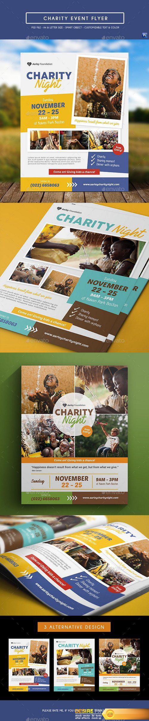 Graphicriver - Charity Event Flyer 19076696