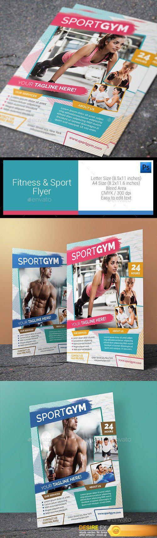 Graphicriver - Fitness & Sport Flyer 11333702