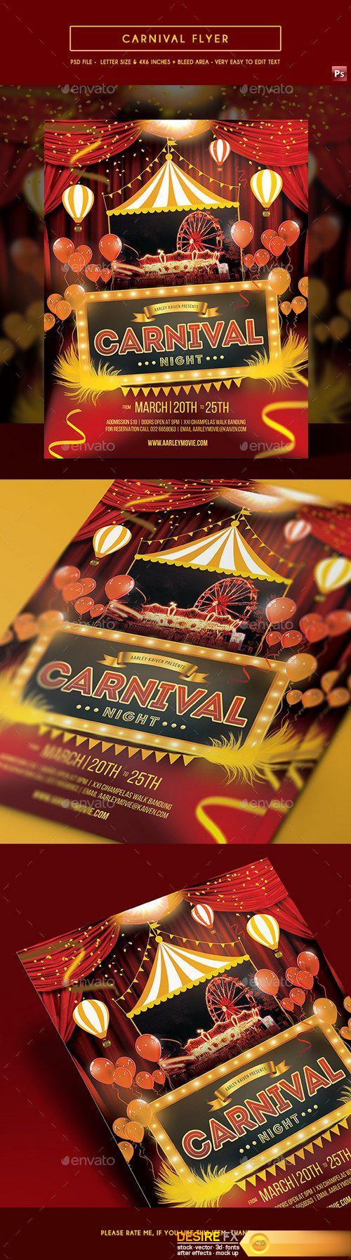 Graphicriver - Carnival Flyer 19189076
