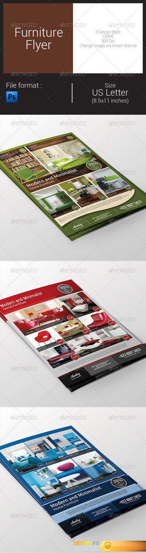 Graphicriver - Furniture Flyer 8550093