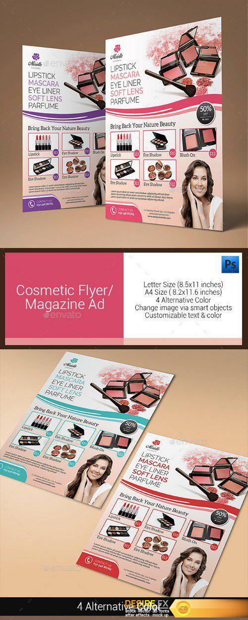 Graphicriver - Cosmetic Flyer / Magazine Ad 10944344